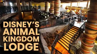 Disney's Animal Kingdom Lodge RESORT TOUR | Exploring JAMBO HOUSE