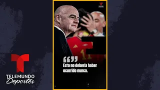 🚨 ¡INFANTINO REACCIONÓ AL CASO RUBIALES! | Telemundo Deportes