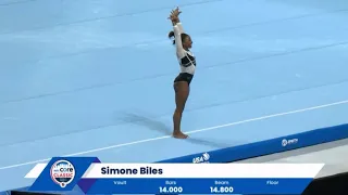 Simone Biles NEW FX US Classic 2023