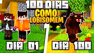 ZERANDO MINECRAFT como um LOBISOMEM