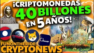 ¡CRIPTOMONEDAS 40 BILLONES en 5 AÑOS! ¡BITCOIN en THE ECONOMIST!