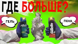 СРАВНИЛИ ПЕНУ И ГЕЛЬ ДЛЯ БРИТЬЯ! ЧТО ВЫГОДНЕЕ?!