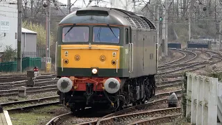 Stock Moves, Classic Locos and Colourful Trains at Carlisle 20 March 24