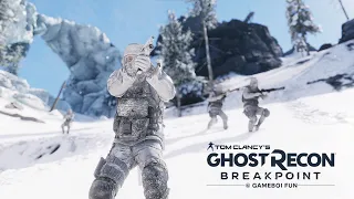 Ghost Recon Breakpoint | Outpost Infiltration and Stealth Kills with Team