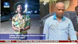 Soldier Who Allegedly Works For Evans Arrested In Lagos