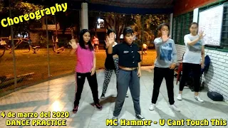 MC Hammer - U Can't Touch This - DANCE PRACTICE (Choreography) K-Dancefusion (K-DF) 4 - marzo - 2020