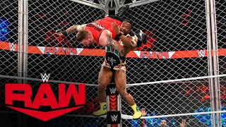 Big E vs. Kevin Owens – Steel Cage Match: Raw, Dec. 6, 2021