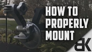 How to Properly Mount the GoPro Suction Cup Mount