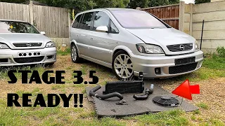 Its Bigger Intercooler TIME! Made A Huge Difference! Opel Zafira Opc Z20LET