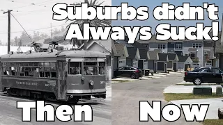 Suburb isn't the problem, Car-centric is!(History of North American Suburbs)