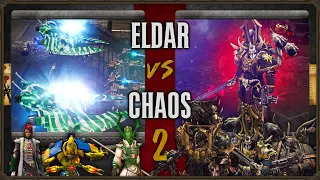 Warhammer 40,000: Dawn of War 2 - Faction Wars 2024 | Eldar vs Chaos Space Marines #2