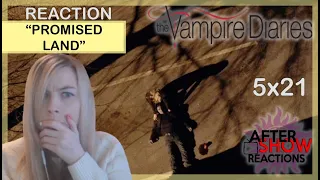 The Vampire Diaries 5x21 - "Promised Land" Reaction Part 1/2