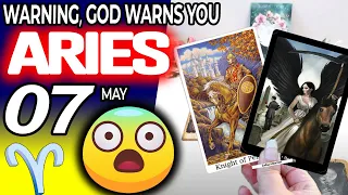 Aries ♈️ ❌WARNING❌ GOD WARNS YOU 😨 horoscope for today MAY  7 2024 ♈️ #aries tarot MAY  7 2024