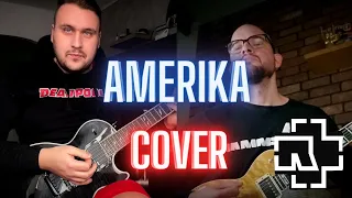 Rammstein - Amerika (English Version) Cover with Solo feat Alex #rammstein