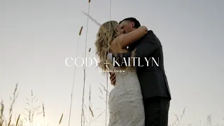 Couples Share Emotional Vows During First Touch | Cody + Kaitlyn | Oregon Wedding Films