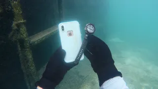 I Found iPhone X and Watch Buried Underwater In River (Will They Still Work?)