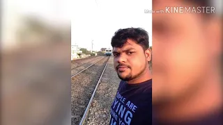 Indian man hit by train while posing for selfie in stupid stunt_HD || Funny