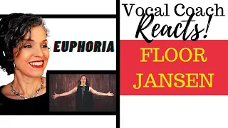 Floor Jansen - Euphoria | Beste Zangers Songfestival | Vocal Coach Reacts & Deconstructs