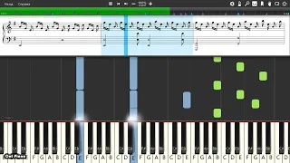Ilya Beshevli - Wind - Piano tutorial and cover (Sheets + MIDI)