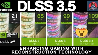 DLSS 3.5 vs DLSS 3.0 vs DLSS 2.0 vs DLSS - Ray Tracing Comparison