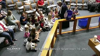 All Saints Lutheran Church Children's Sermon 09 10  2023