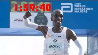 How Eliud Kipchoge Breaks the sub 2 Hour Marathon Barrier to Prove Human Potential is Limitless