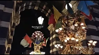 Candelore in Piazza Palestro - Sant'Agata 4 Febbraio 2017 Catania