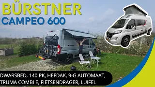 CAMPERS | Bürstner Campeo 600 2021 | GENIET VAN DEZE PRACHT CAMPER OP DE CAMPING IN DE ZON!