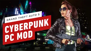 GTA 5: Turn Los Santos Into Night City With This Cyberpunk PC Mod - Gameplay