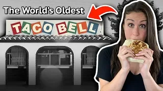 We Visit The World's OLDEST Taco Bell 🌮🛎