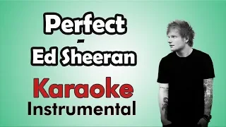 Ed Sheeran - Perfect | karaoke | Instrumental | Download Link