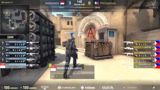 The World Championships 2015 Asian Qualifier | Indonesia vs. Philippines | (Map: Mirage)