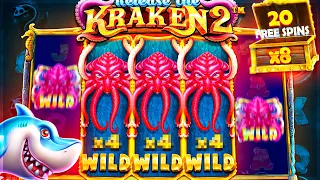 SO MANY WILDS on *NEW* Release The Kraken 2 - THIS SLOT IS INSANE?! (Bonus Buys)