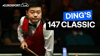 'What a wonderful break!'| Ding Junhui's 147 Break at The Welsh Open 2016 | Eurosport Snooker