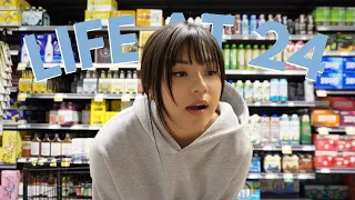 Life at 24 Vlog | Productive moments, eating healthy, cat mom duties