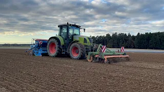 Sommergerste 2024, Lemken Saphir 9, Claas Arion, Liebherr Lader #lemken #claas