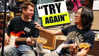 This is the same guitar lesson he gave John Mayer... I "failed" it, too!