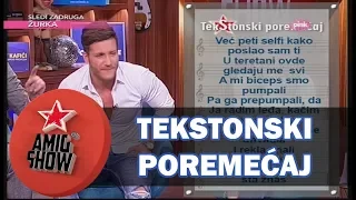 TekStonski Poremećaj - Saša Kovačević - Kažeš ne (Ami G Show S10)