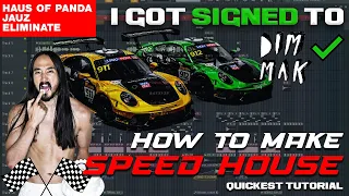 SPEED HOUSE TUTORIAL- SUPPORTED BY AOKI & SIGNED TO DIM MAK