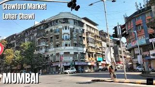 [MUMBAI TOUR] Walking Tour of Mumbai Street | Crawford Market | Lohar Chawl | CSMT Station