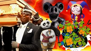 🟥Poppy Playtime🟥The Amazing Digital Circus🟥TMNT Fortnite🟥Kung fu Panda🎶Coffin Dance Song (COVER)