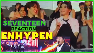 SEVENTEEN Reaction ENHYPEN Sweet Venom + Bite Me Golden Disc Awards 2024 JAKARTA