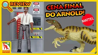 EXCLUSIVO: Cena Final do Arnold Jurassic Park Mattel - Review PT_BR