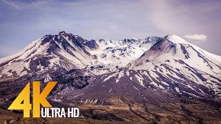 Mt. Sv. Helensa - 4K dabas dokumentālā filma - 1,5 HRS