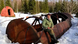 "ЗАБРОШЕННАЯ ЗОНА В ТАЙГЕ" ! Много делового Металла! Газарез, В ДЕЛЕ.  Заготовить и ВЫВЕЗТИ МЕТАЛЛ..