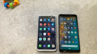 Сравнение Meizu 16th и Pixel 2 xl (интерфейс, скорость запуска приложений, управление).