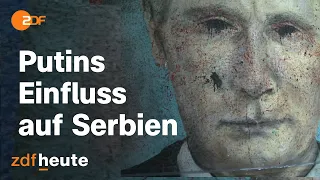 Von deutschen Firmen finanziert? Russlands Propaganda-Offensive in Serbien | auslandsjournal