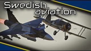 Swedish Aviation Evolution | War Thunder Cinematic
