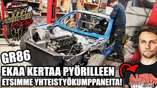 GR86 VIHDOIN PYÖRILLEEN JA MATKA KOHTI MARTELIUSTA!