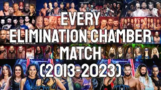 Every Elimination Chamber Match (2013-2023)